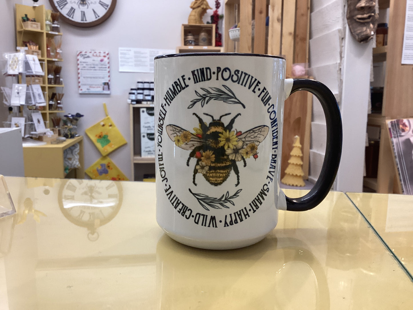 Mug - Cup with imprinted Bee Theme