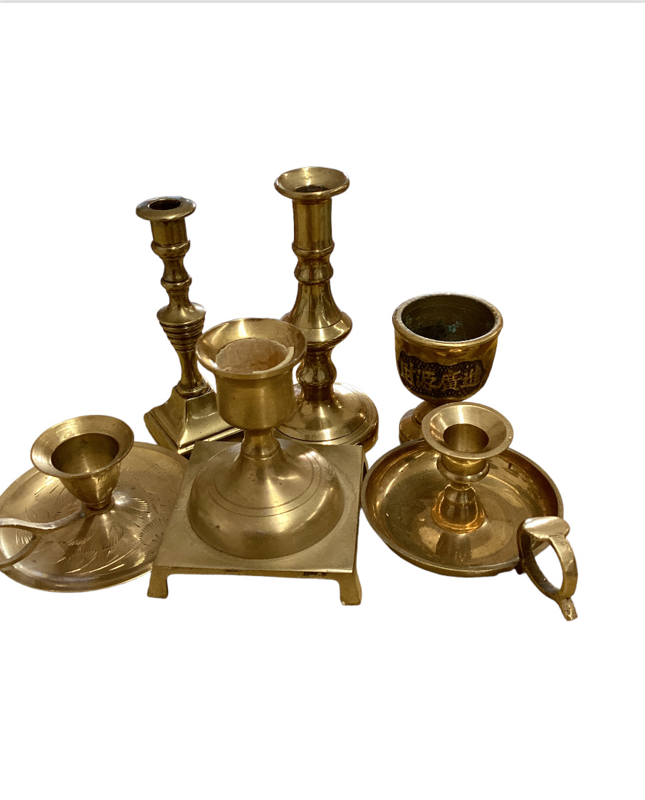 Brass Candle Holders