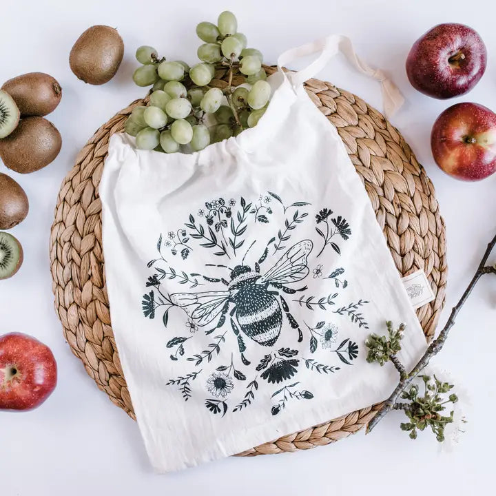 Reusable Drawstring Bag - Produce Bag