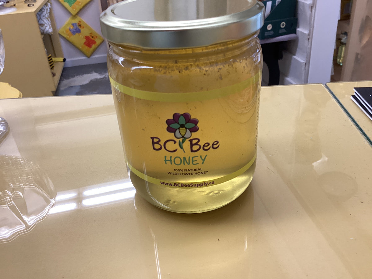 Honey - BC Bee Honey - various sizes sourced in Maple Ridge