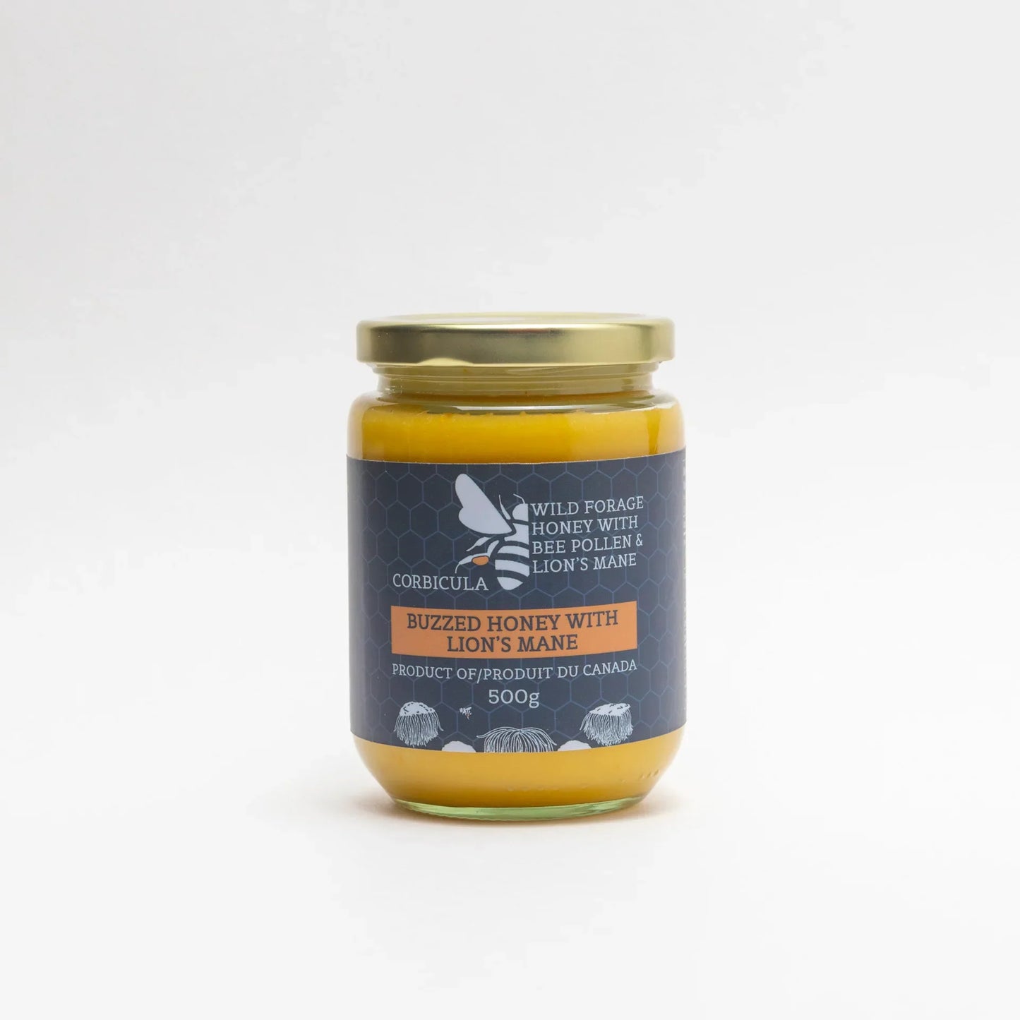 Honey with Lion's Mane - Lion’s Mane - Corbicula