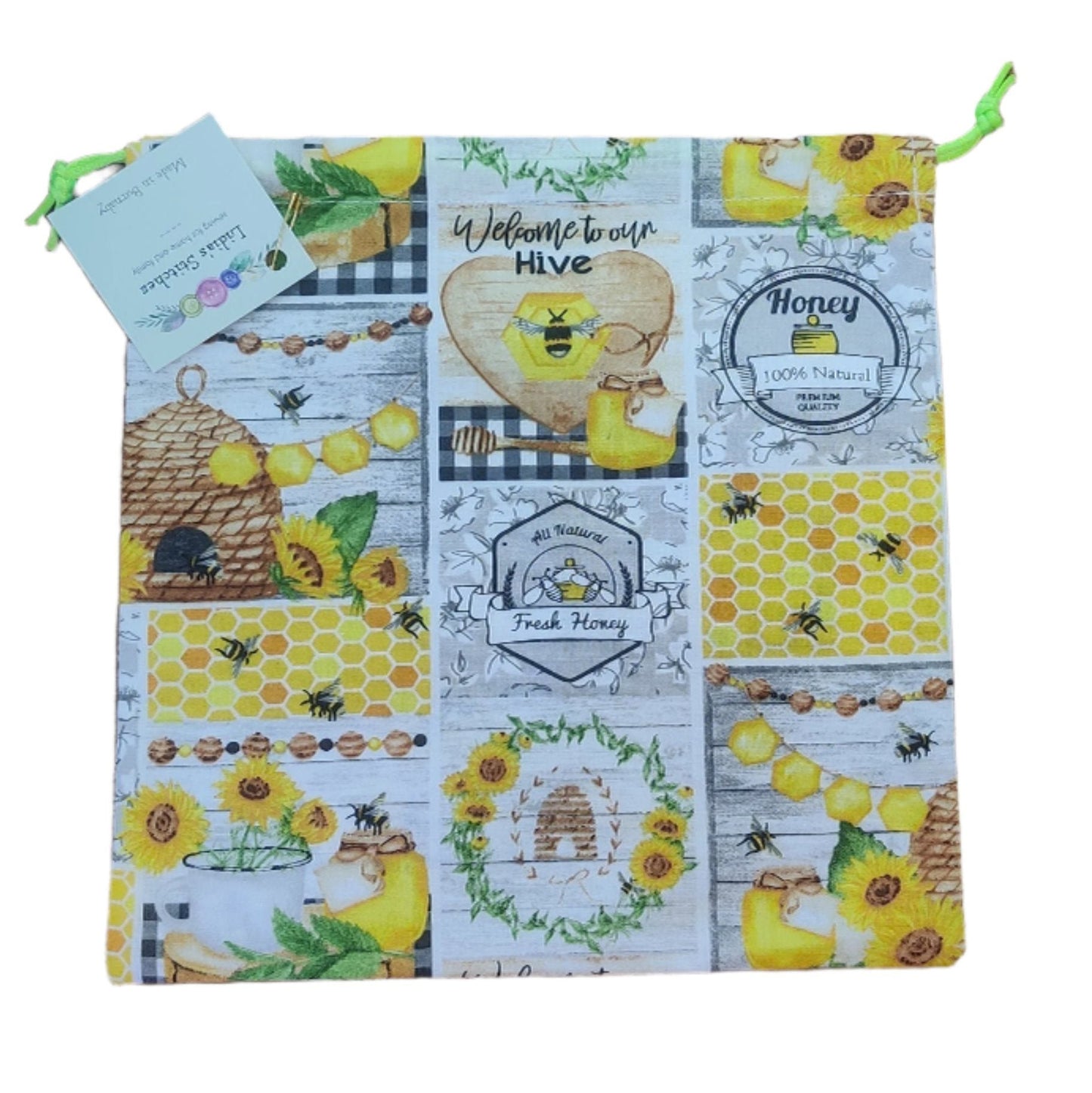 Hand-made Drawstring Gift Bags