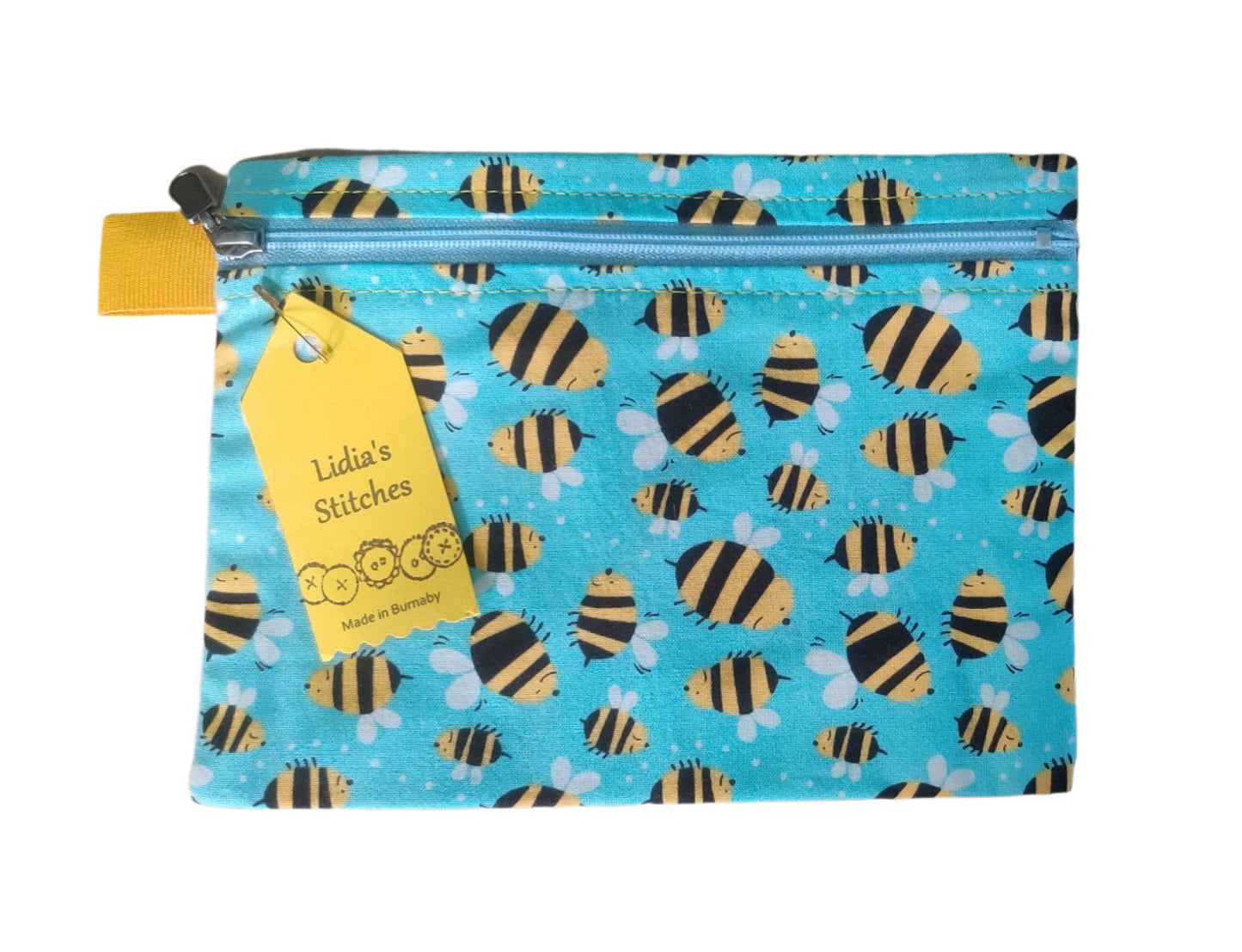 Hand-made Zipper Bags - 5 x 7"