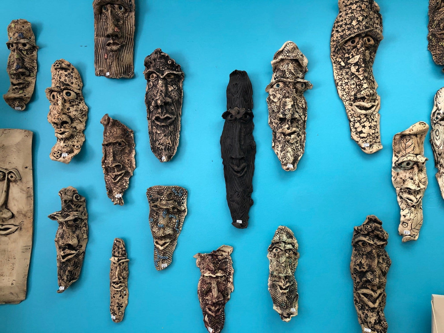 Ceramic - Artistic Mask Sculptures