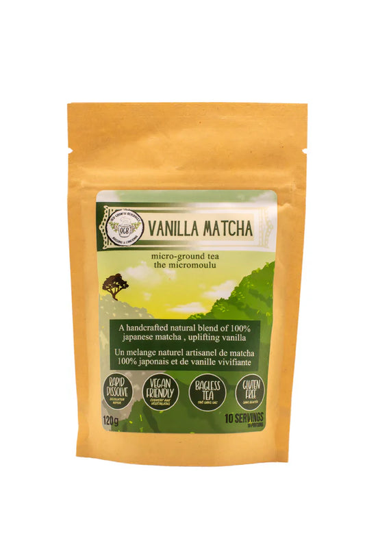 -Vanilla Matcha Microgrond Tea