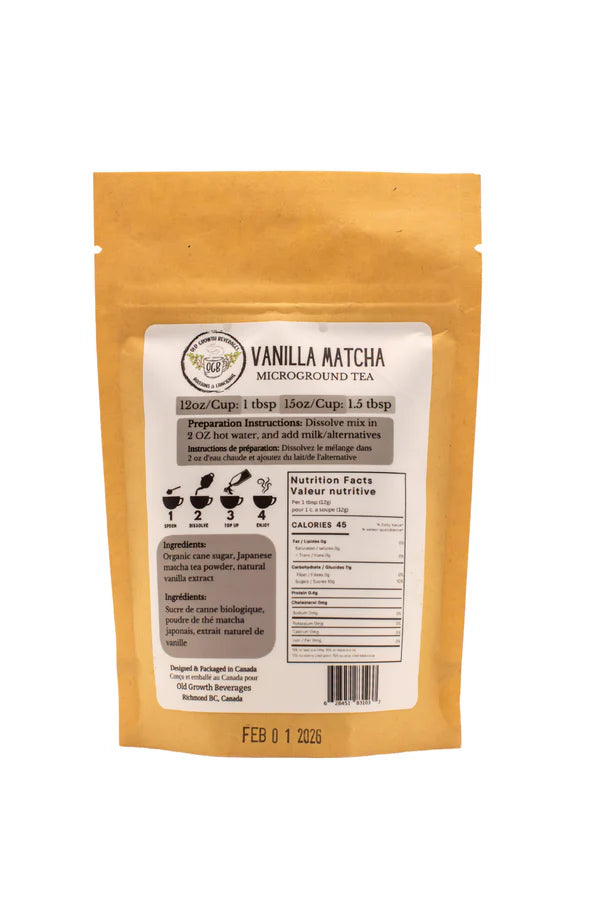 Microground Tea - Vanilla Matcha