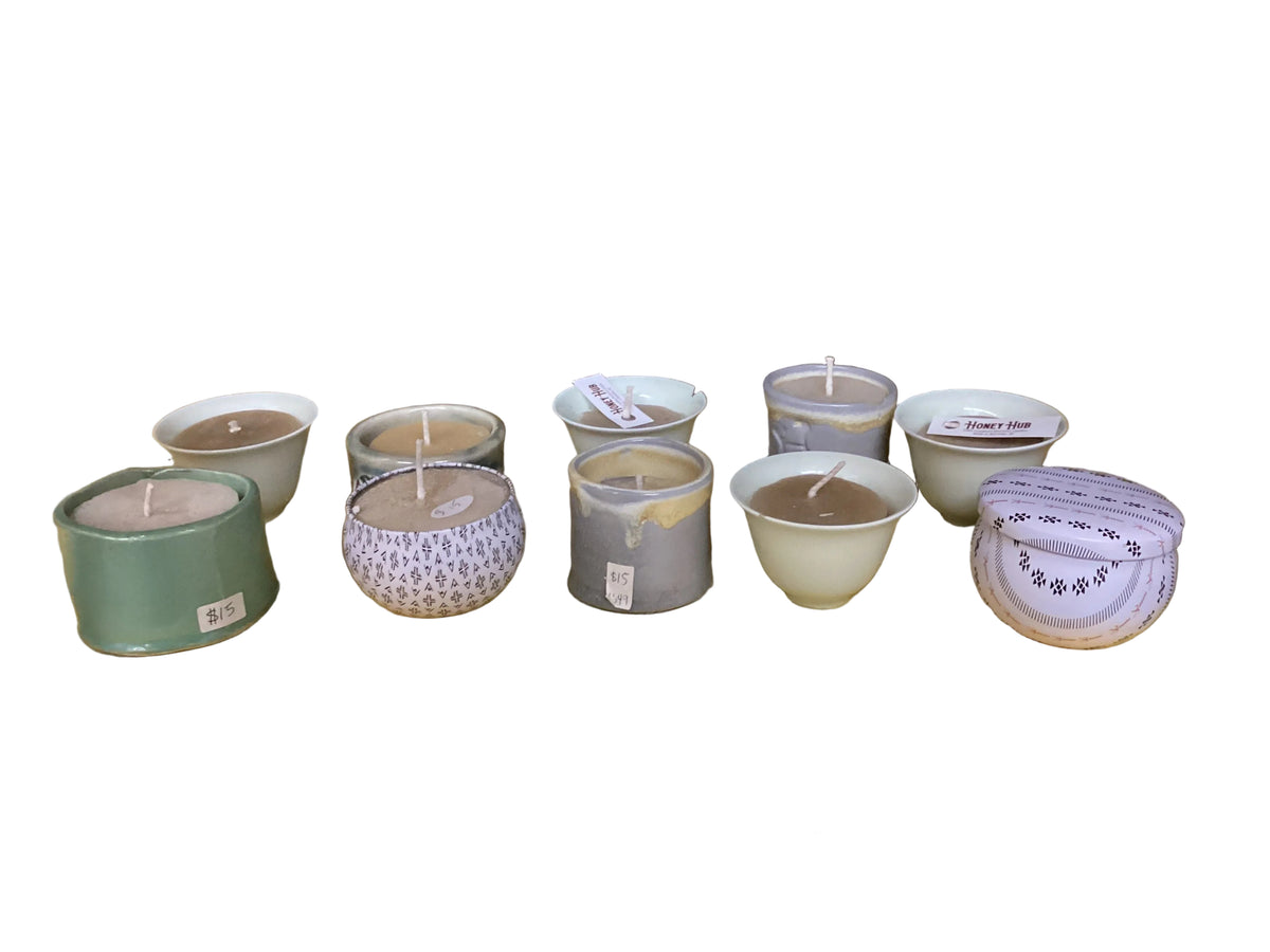 Candle Container - Candles in Clay
