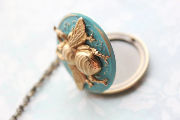 Necklace - Aqua Patina