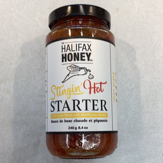 Chilli Garlic Paste with Honey - Stinging Hot Starter - Halifax Honey