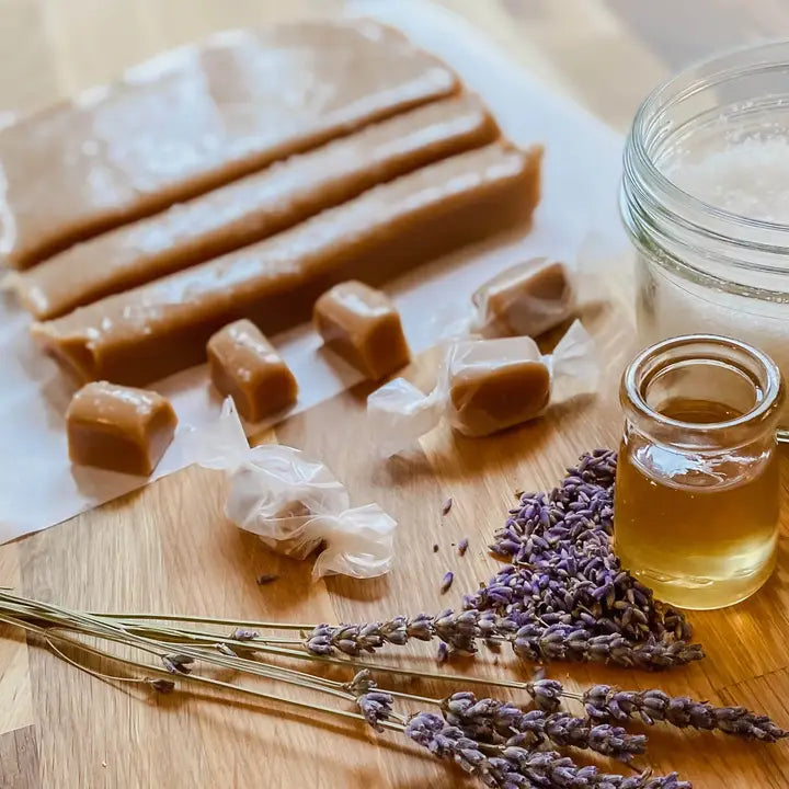 Lavender Honey Caramels - Charlie Girl