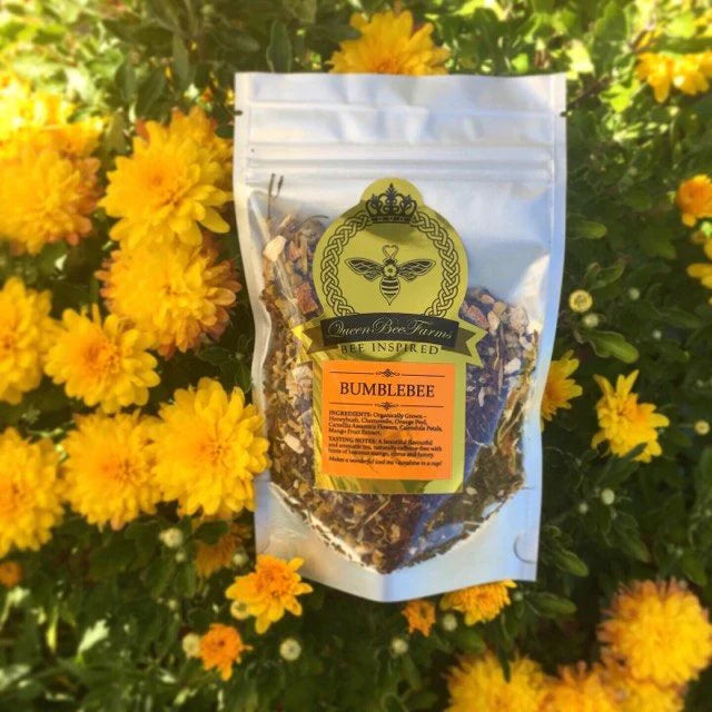 Tea - Bumblebee Mango Honeybush Herbal Tea with Chamomile & Orange