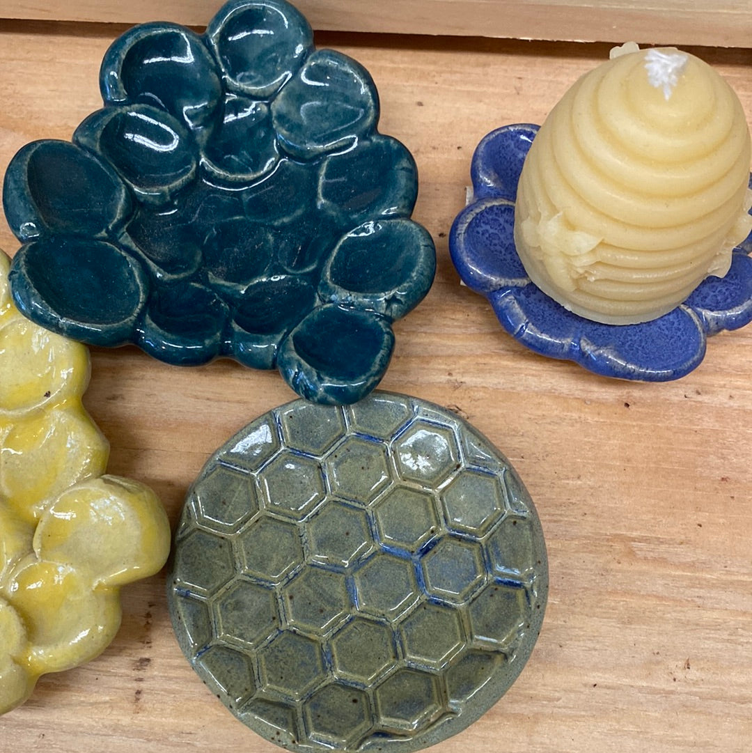 Pottery Dishes - For Candles