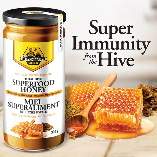 Honey - Total Hive Superfood Raw Honey 330 g