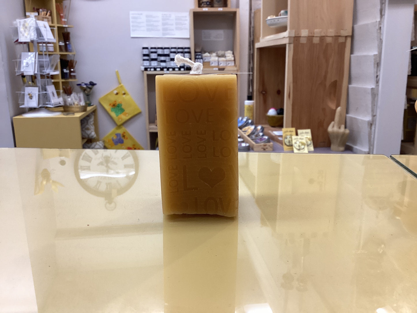 Candle - Love/ Valentine Beeswax candles