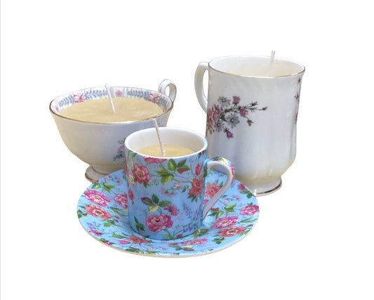 Candle Container - Candles in Porcelain