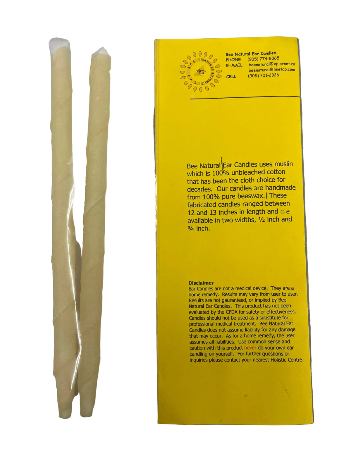Body Care - Ear Candling Candles 2 Pack sourced in Ontario