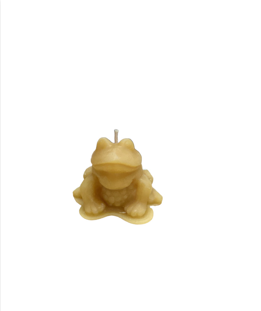 Candle - Frog - Beeswax