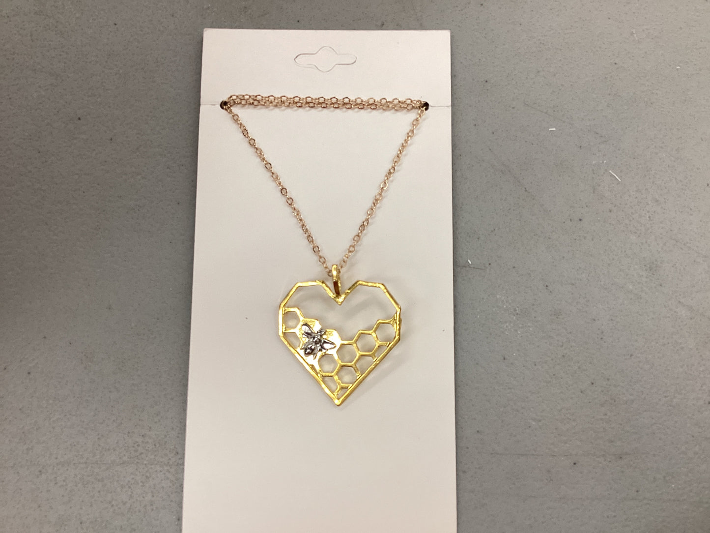 Jewelry - Flying Honey Bumble Bee Charm Necklace