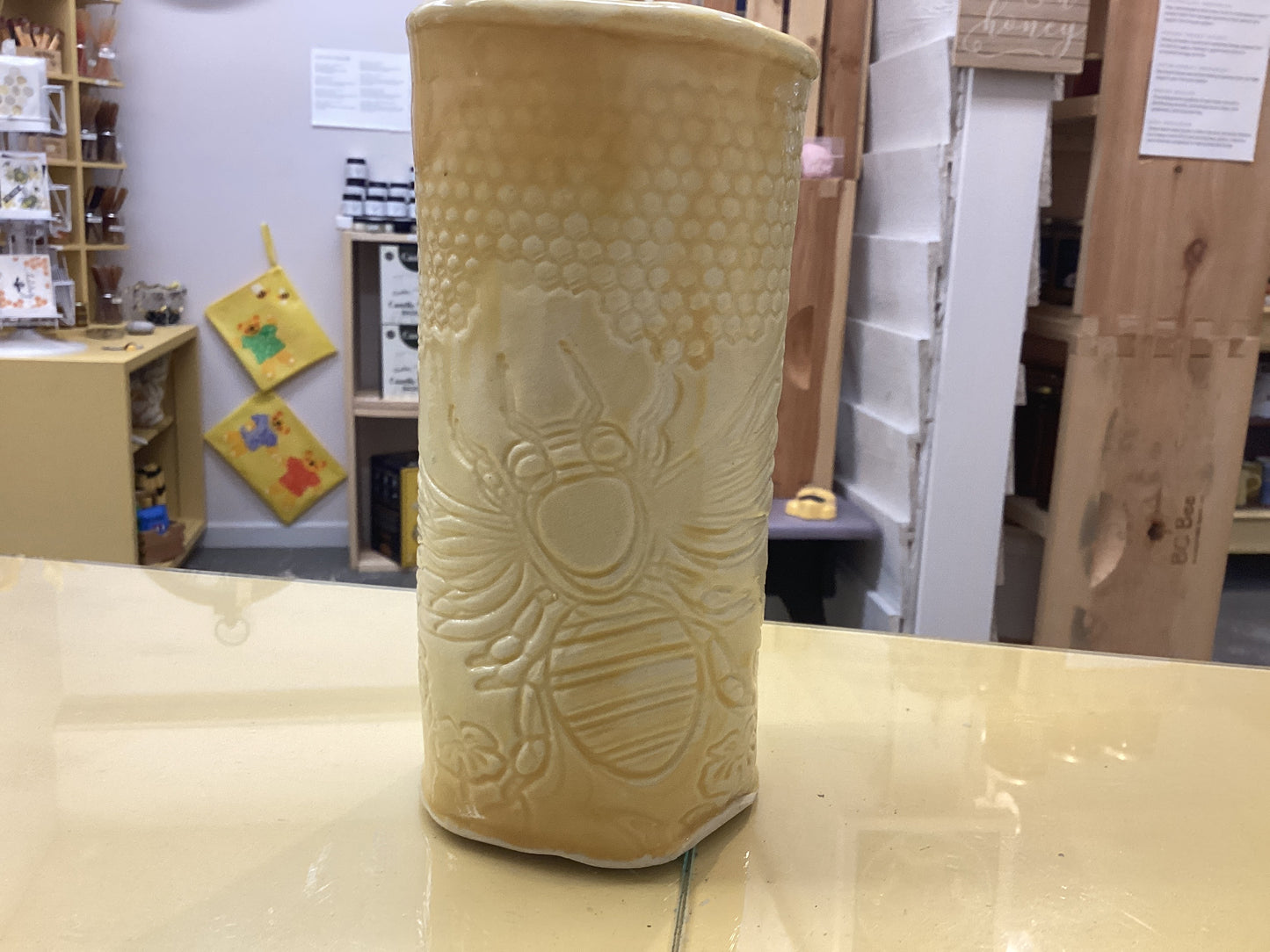 Bee Mugs - Muckabout Pottery