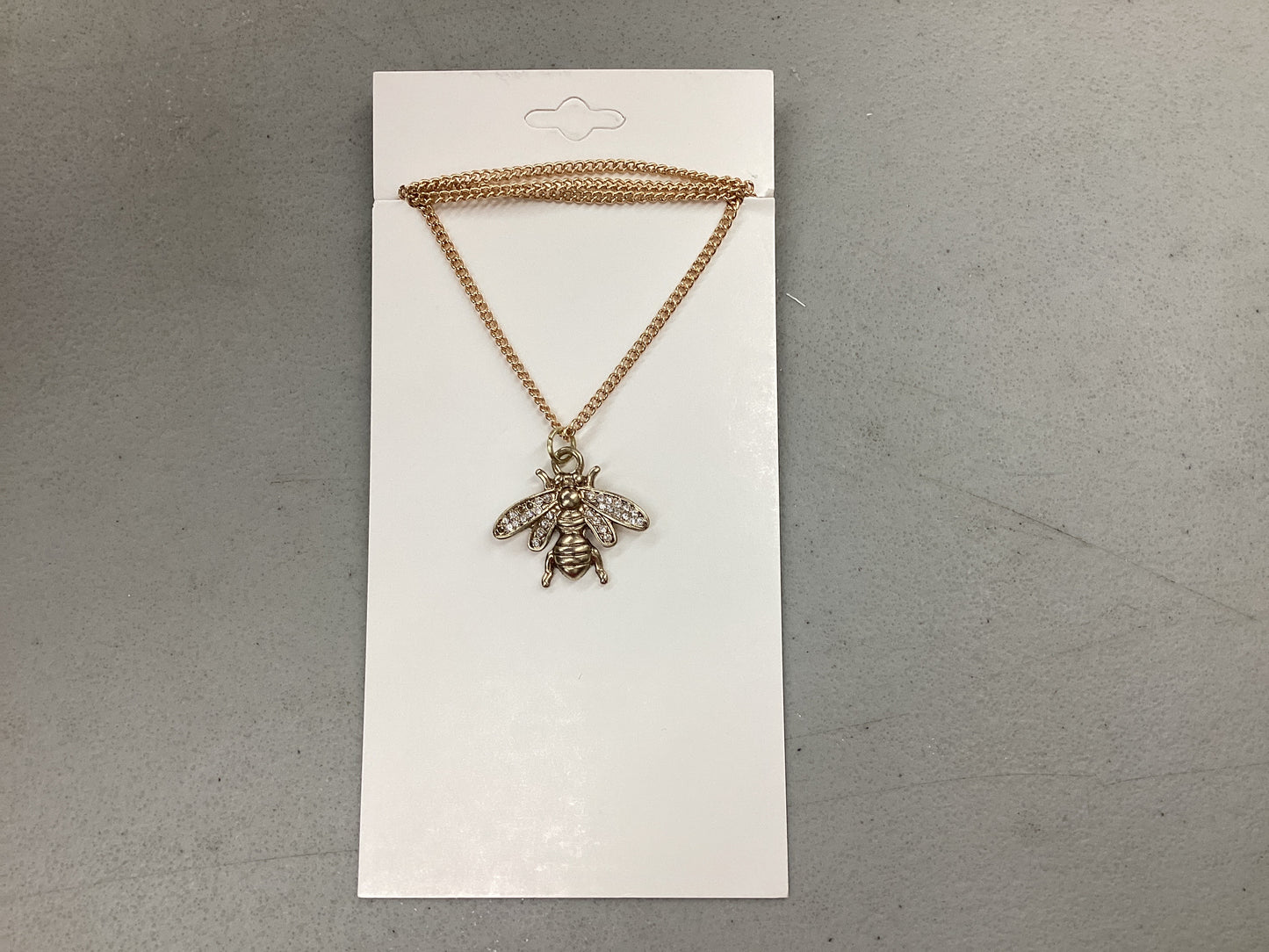 Jewelry - Flying Honey Bumble Bee Charm Necklace