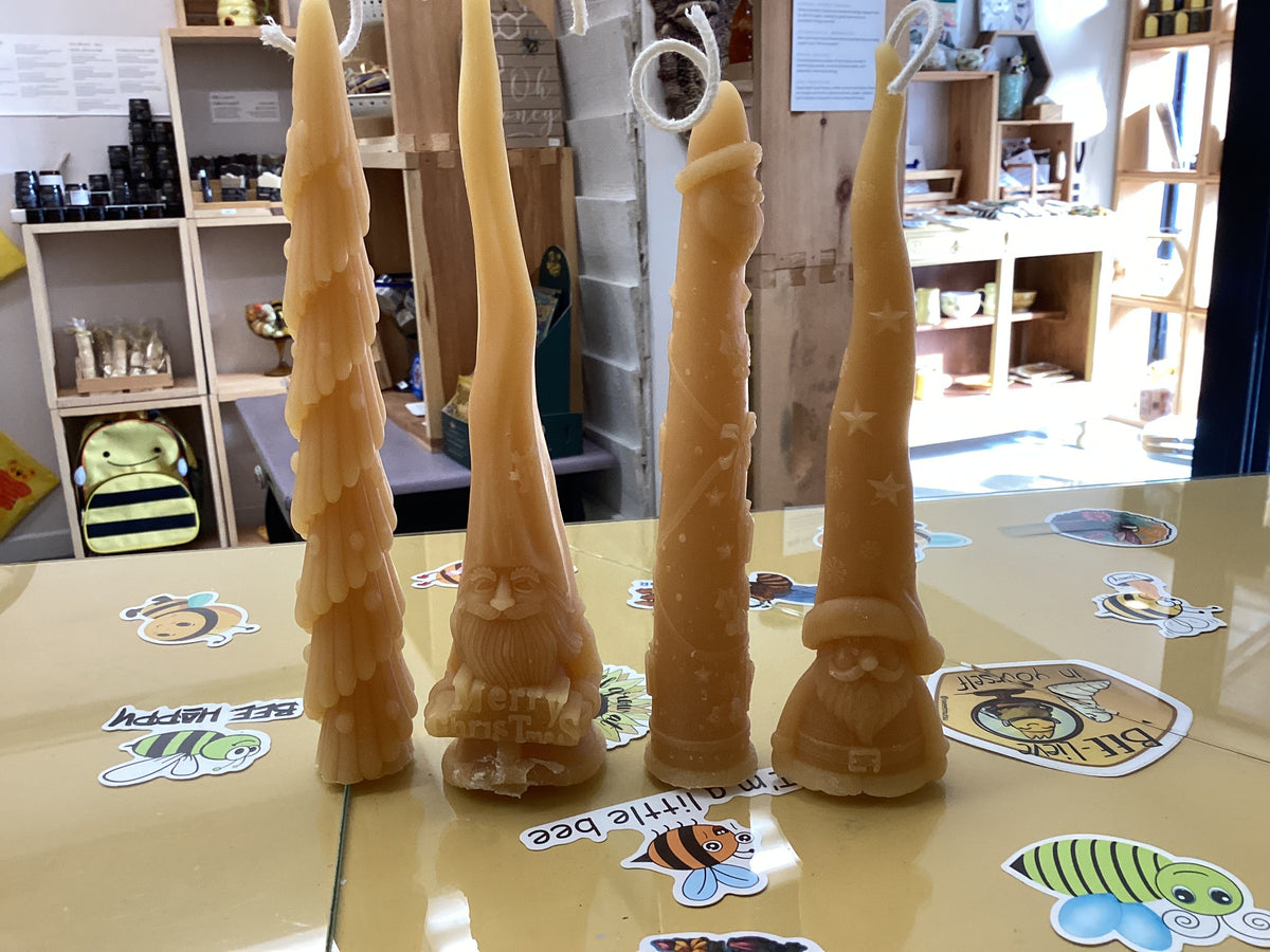 Beeswax Candles - Christmas candles