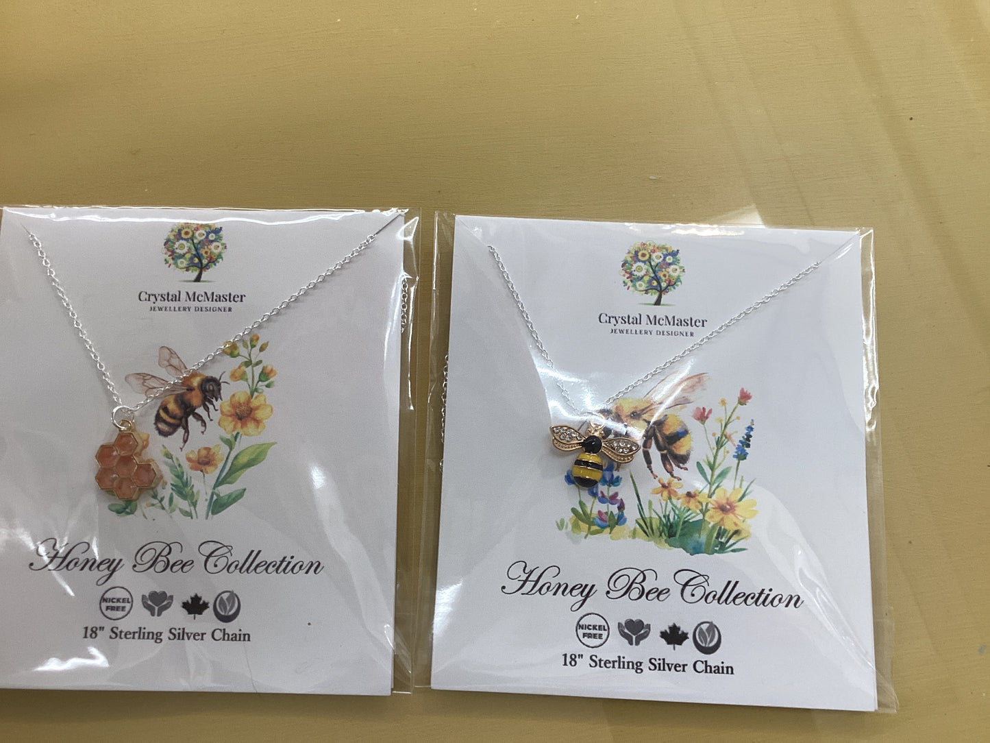 Jewelry - Honey Bee Necklace Collection by Crystal McMaster