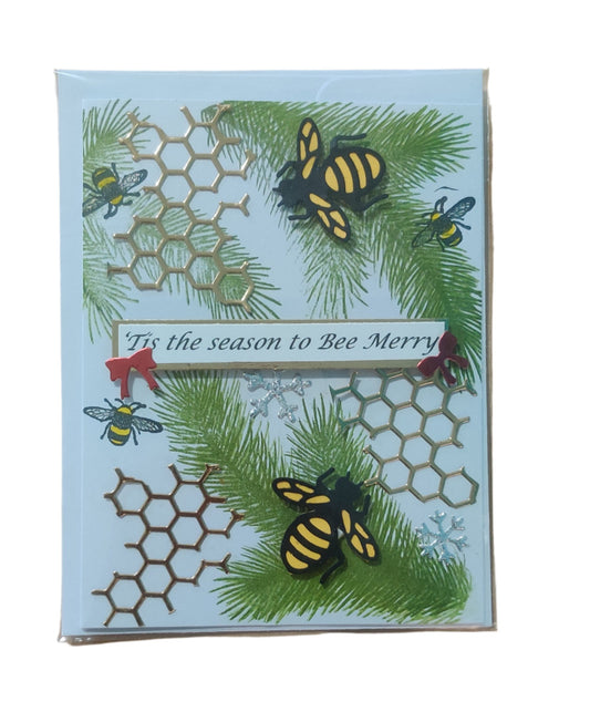 Christmas Cards - Tis the season to bee merry