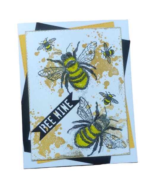 Card - Bee Mine - By Judyannz