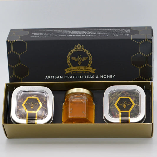 Honey and Tea Gift Set - Queen Bee Farms