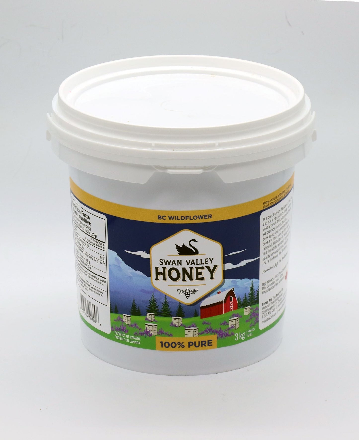 Honey - Creamed Honey - Swan Valley Honey