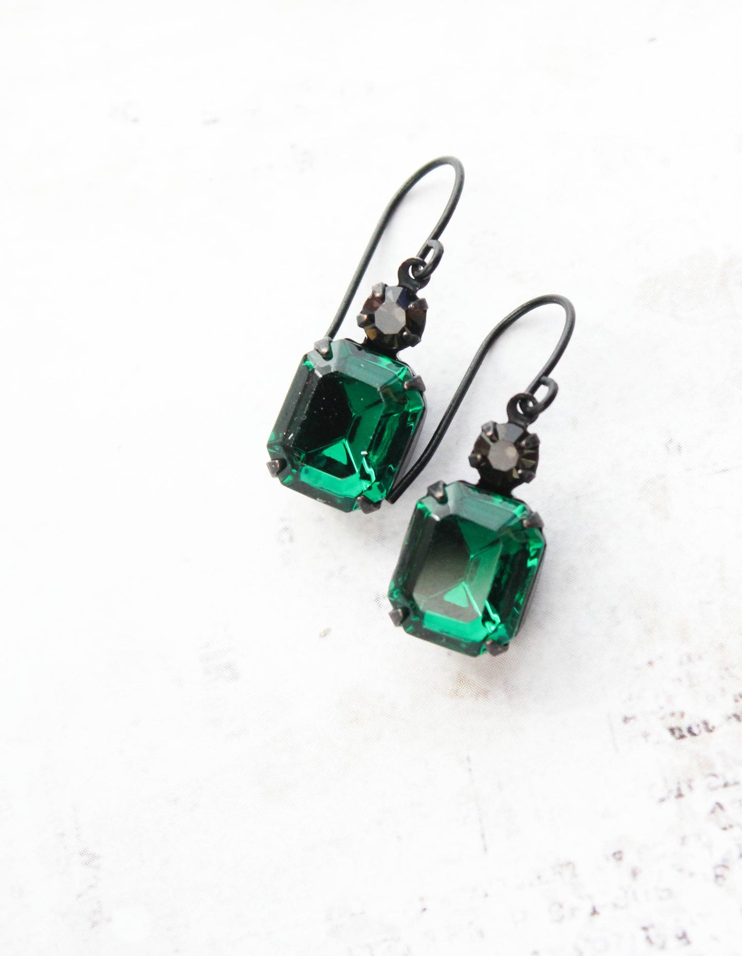 Earrings - Emerald Green Jewels