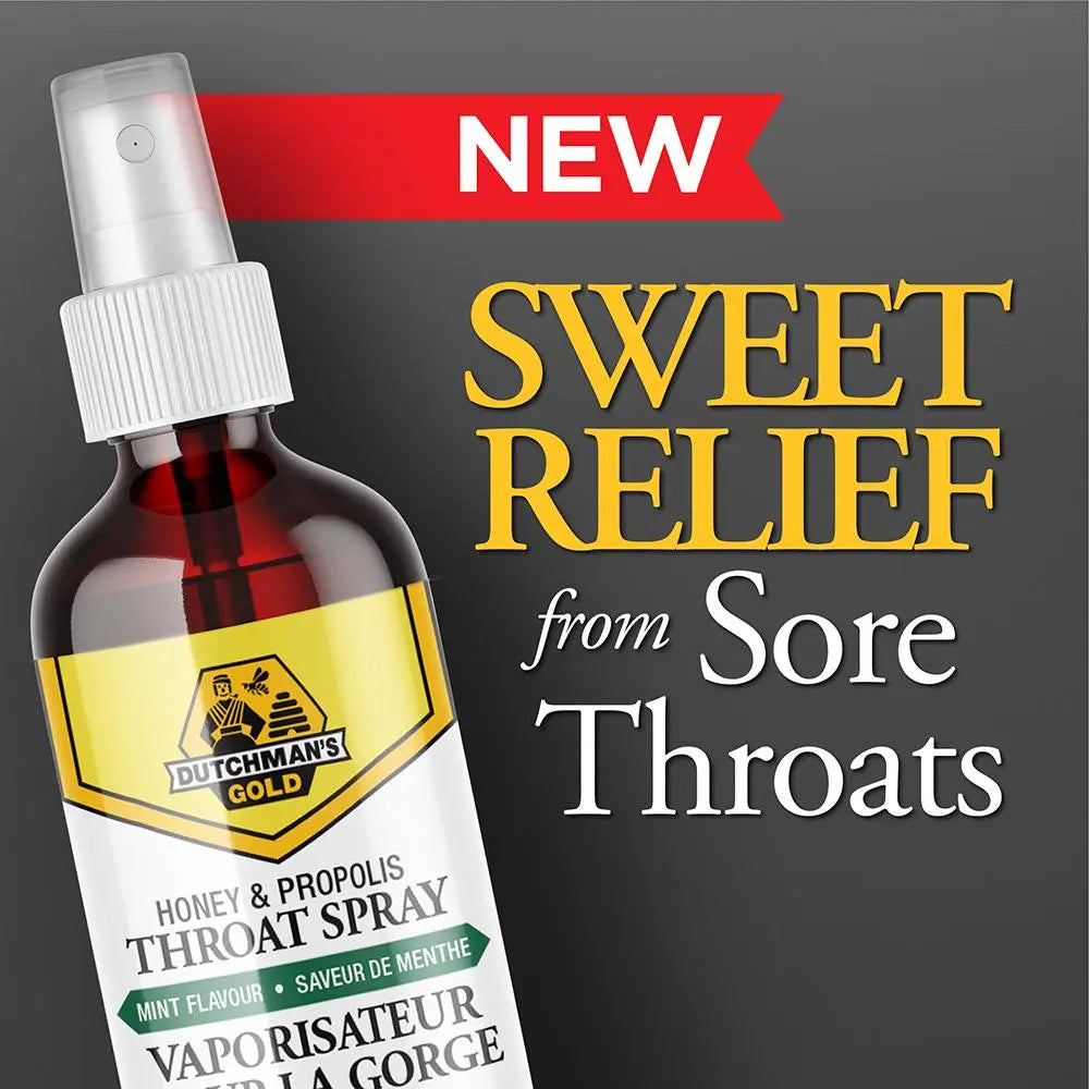 Propolis Throat Spray 30ml - Dutchman's Gold