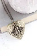 Necklace  - Bee Themed Lockets