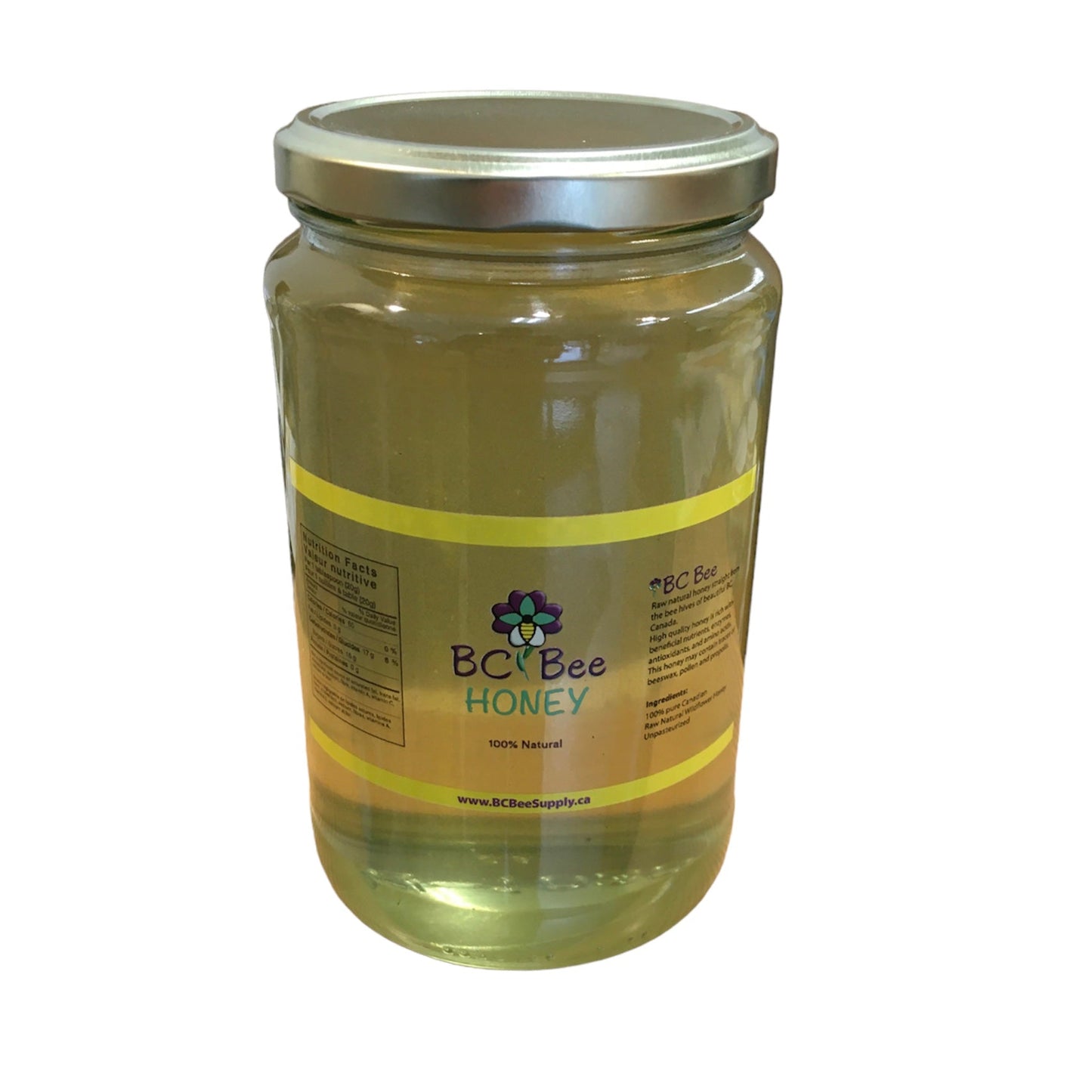 Honey - Wildflower - BC Bee Supply Various Sizes