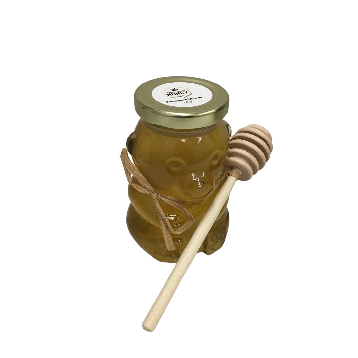 Honey - Glass Honey Bear - Swan Valley Honey