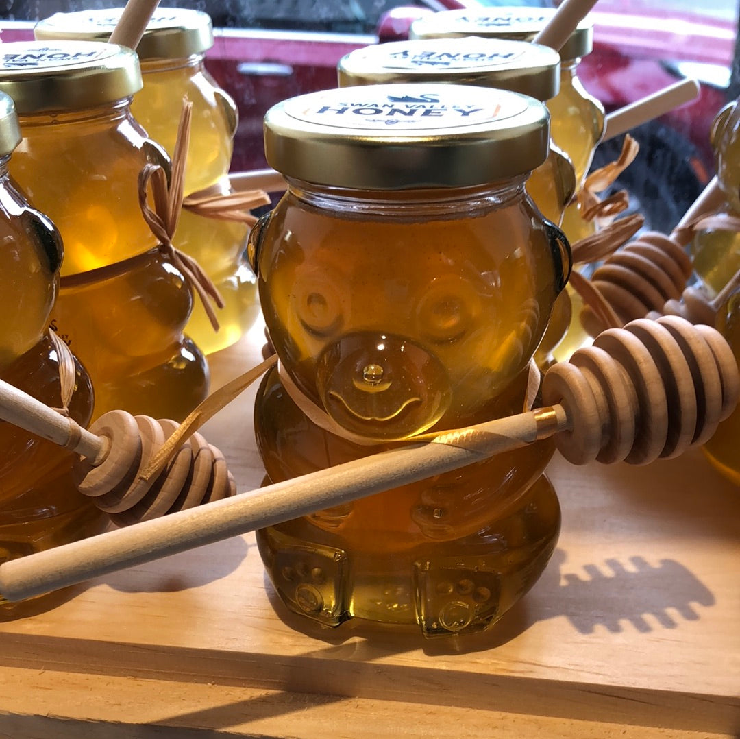 Honey - Glass Honey Bear - Swan Valley Honey