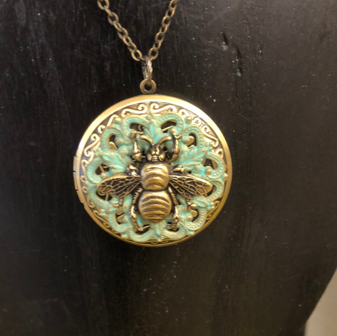 Necklace  - Bee Themed Lockets